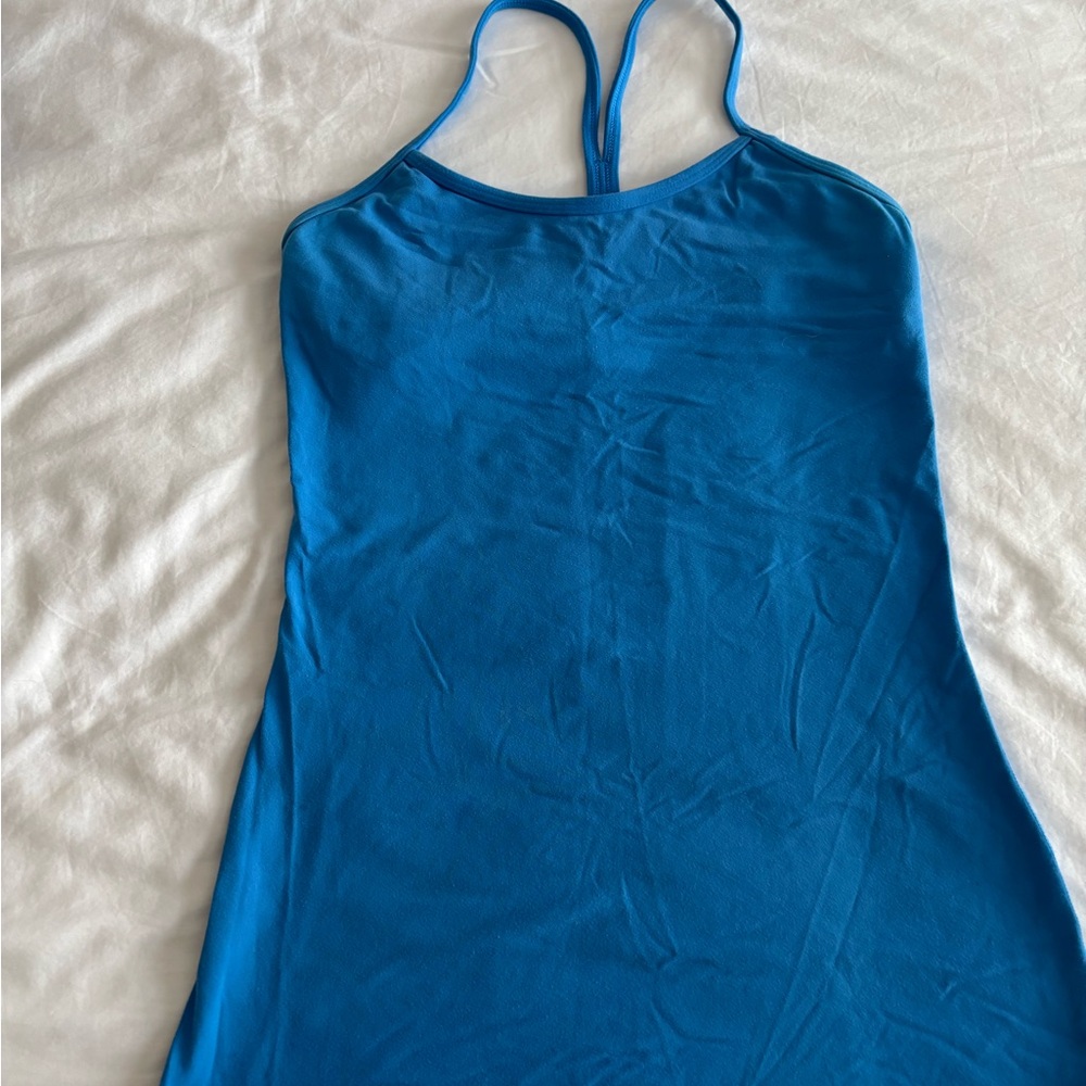 lululemon Power Y Tank - Size 2 - Blue